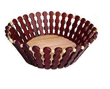 Fruit Basket/Hand Made Bamboo Fruit Basket Medium